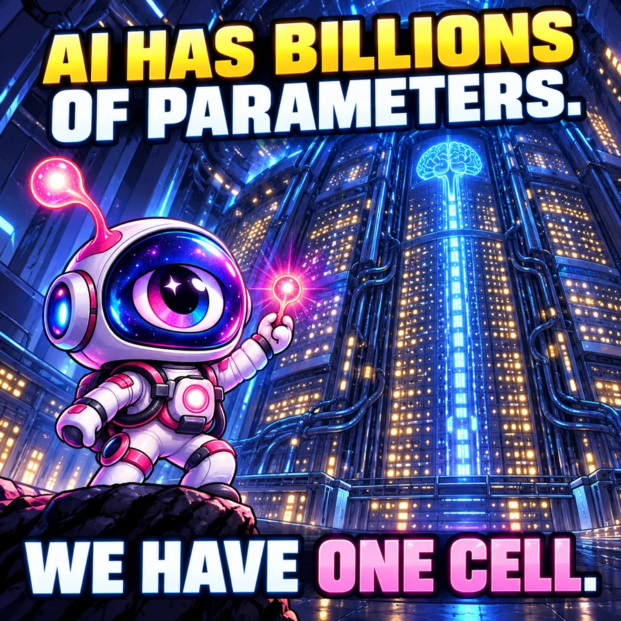 CELLONAUT faces a giant AI computer